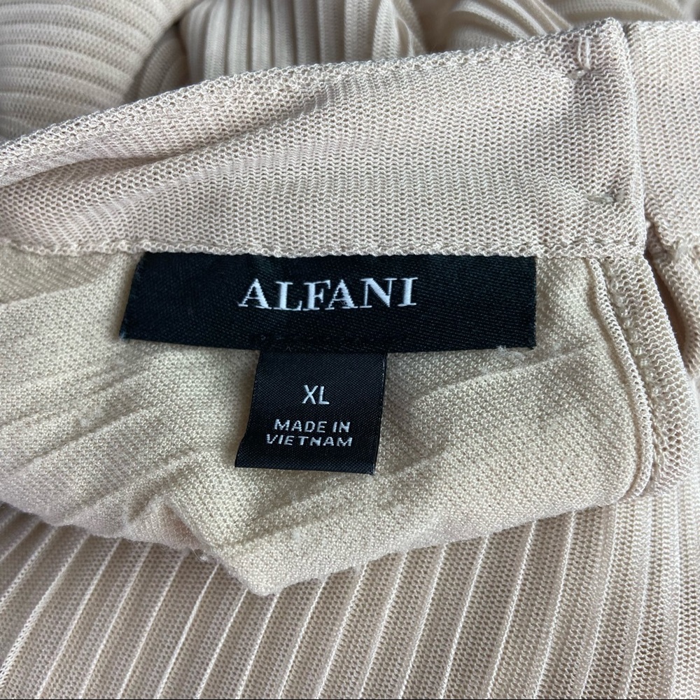 Alfani Pleated Rhinestone Blouse - Picture 7 of 9
